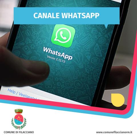 Canale Whatsapp Filacciano